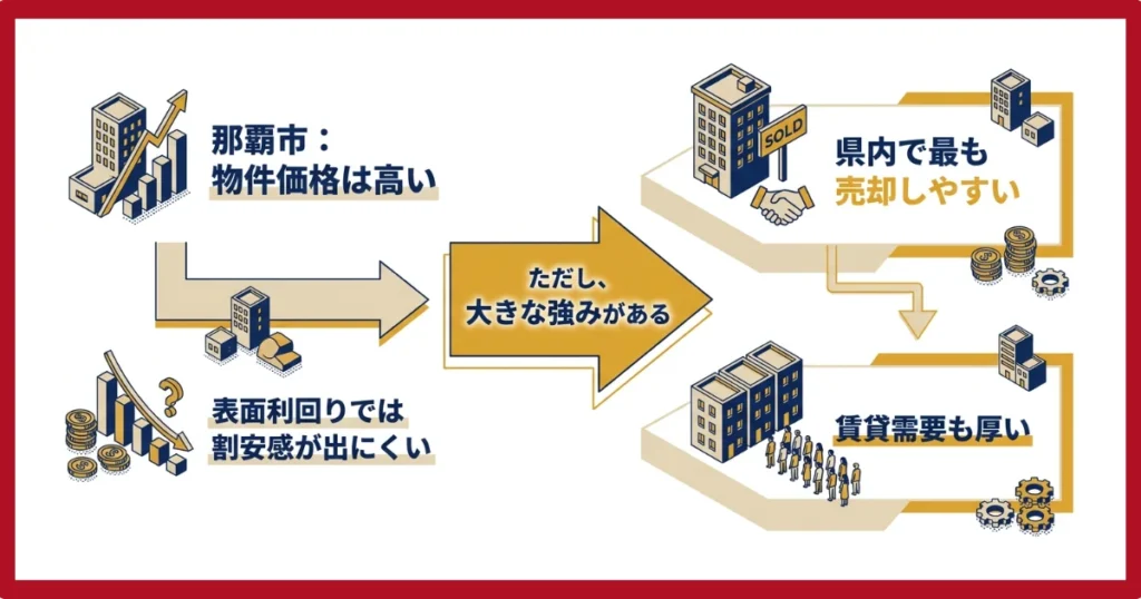 那覇市は売却しやすい