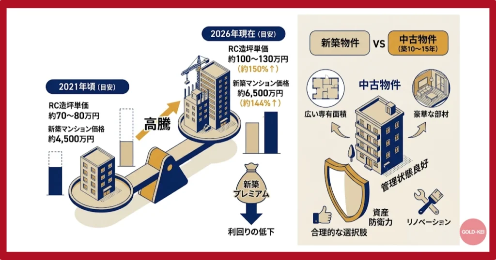 建築コストについて