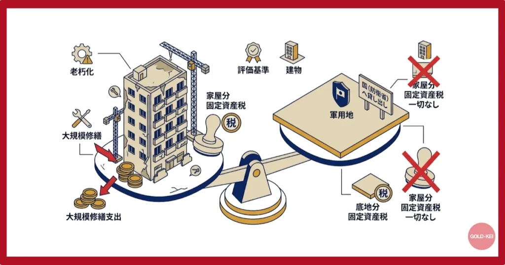軍用地の固定資産税