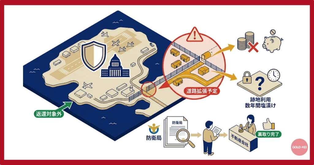 返還予定の有無と「跡地利用計画」の確認