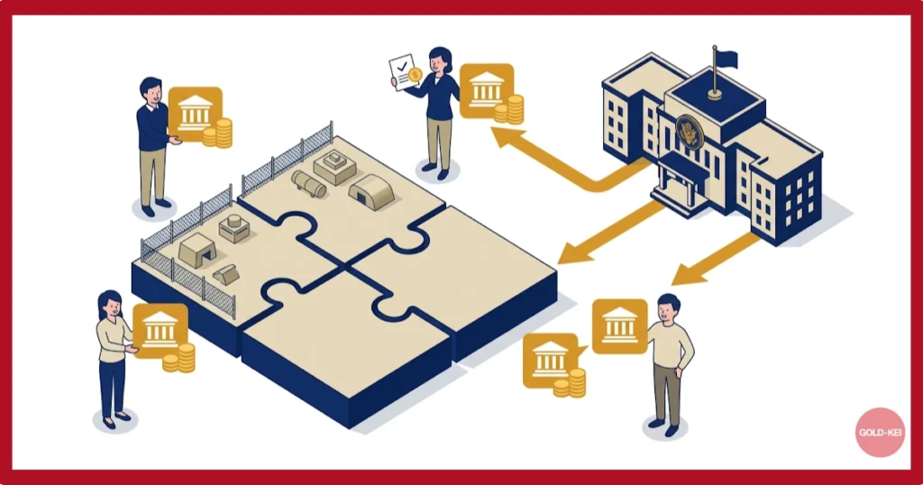 1つの土地を複数人で所有する仕組み