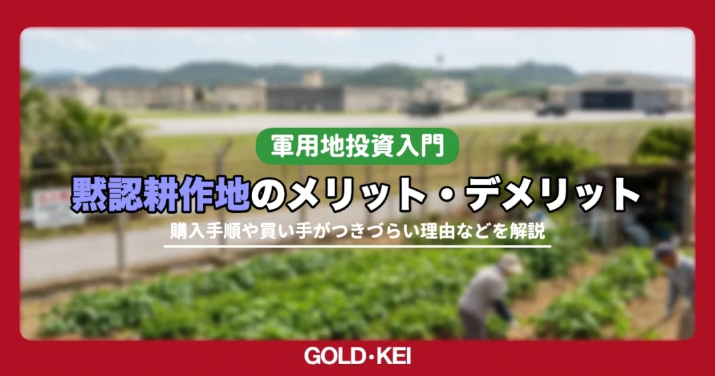 黙認耕作地について解説
