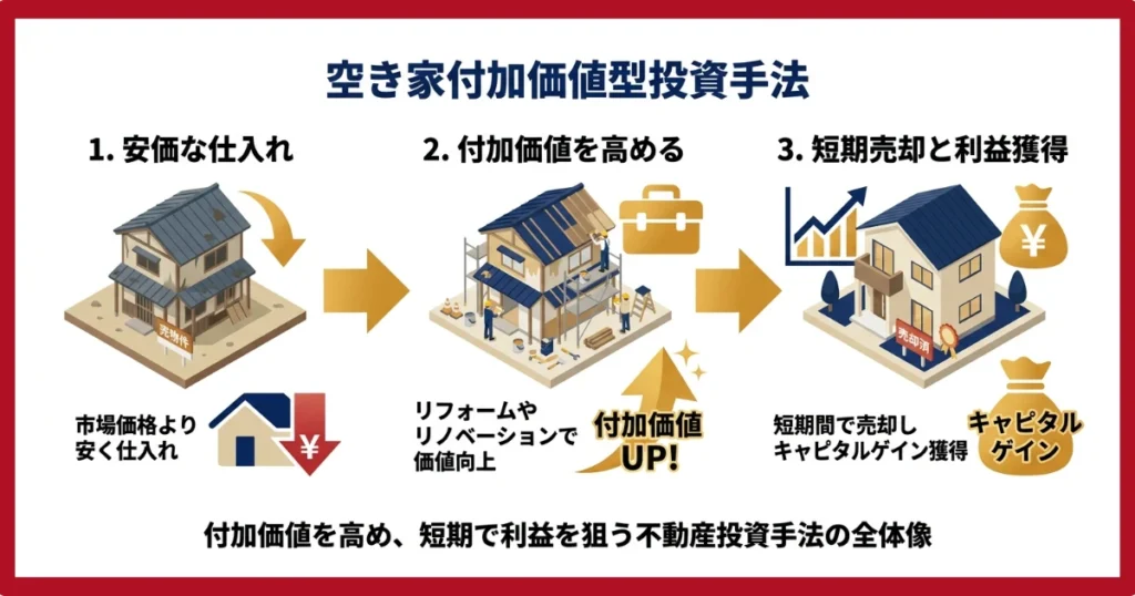 空き家のキャピタルゲイン