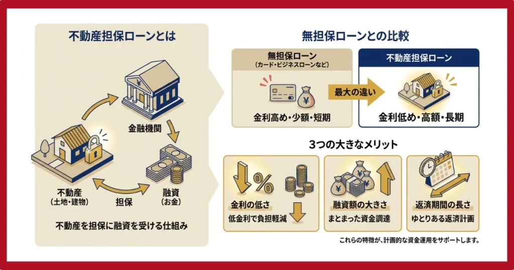 不動産担保ローンの仕組み